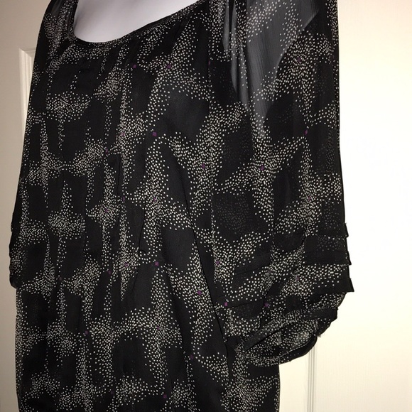 Max Studio Pleated Blouse - Picture 2 of 3